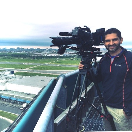 Ron Dhaliwal is another get-up-and-go cameraguy who is rarely not smiling, never complaining, never failing to produce. He’s versatile, sharp and just awesome. (And he’s not on Twitter, so I took this picture from his LinkedIn, which you can find here:  https://www.linkedin.com/in/ron-dhaliwal-625a8b5b/)