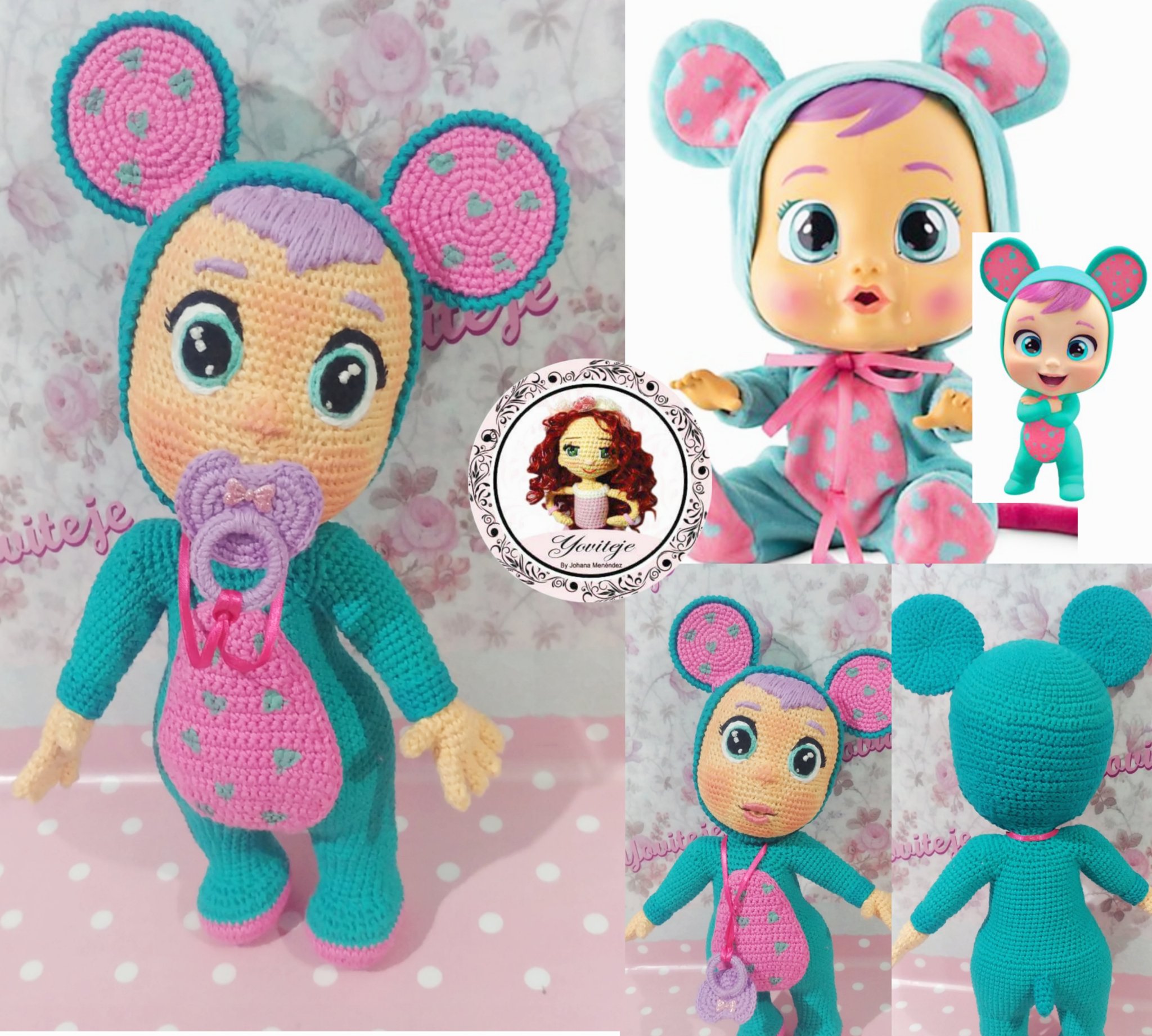 X Yoviteje crochet bebesllorones lagrimasmagicas