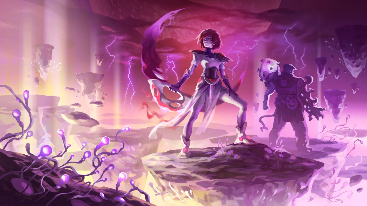 againstmoongame's tweet image. Against The Moon: Moonstorm is coming to Steam and GOG on March 1!

The update introduces a new hero, Zoy, as well as her alternative appearance. New cards and spells will be added to your arsenal, and your enemies will become even more dangerous.

#gaming #gamedev #indiedev