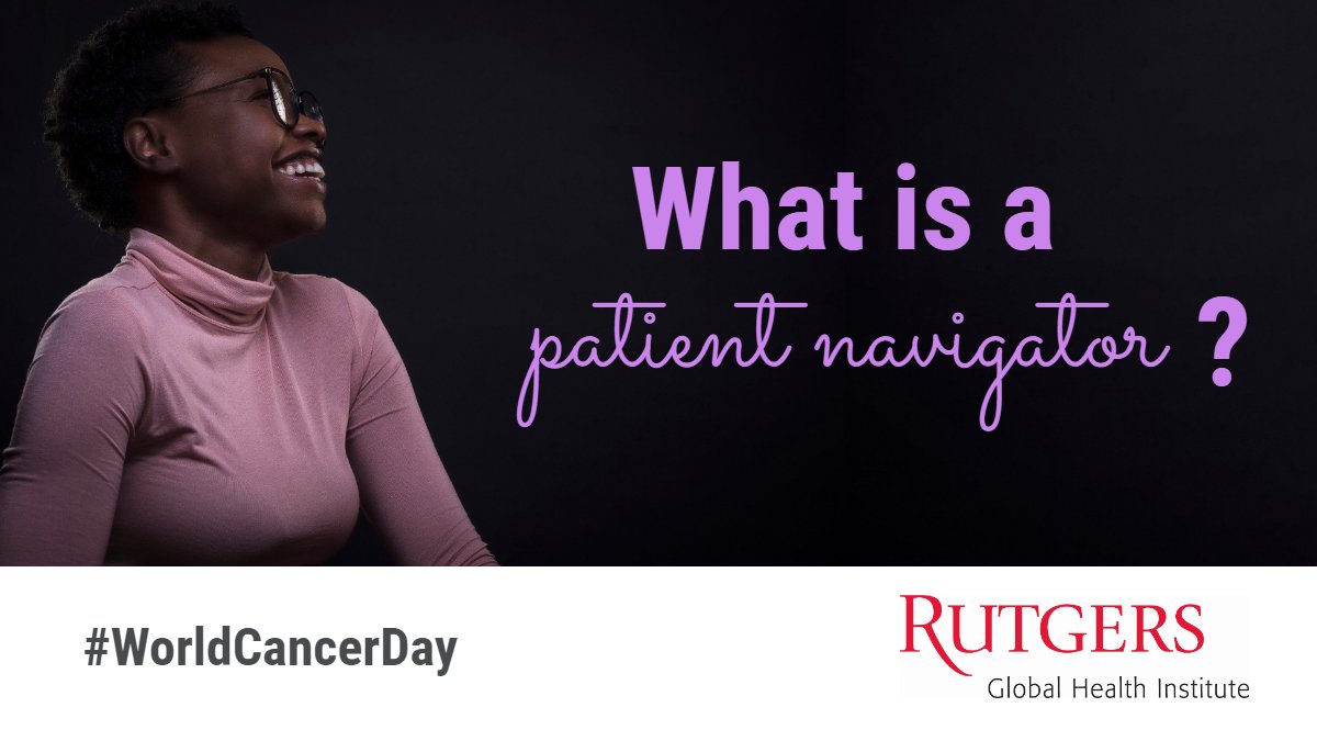 ... is working to build a sustainable  #cancer patient navigation program within Botswana's health system, with a longer-term goal of creating similar programs throughout sub-Saharan Africa. (2/4)  #WorldCancerDay   Learn more:  http://globalhealth.rutgers.edu/where-we-work/botswana/cancer-care-and-prevention