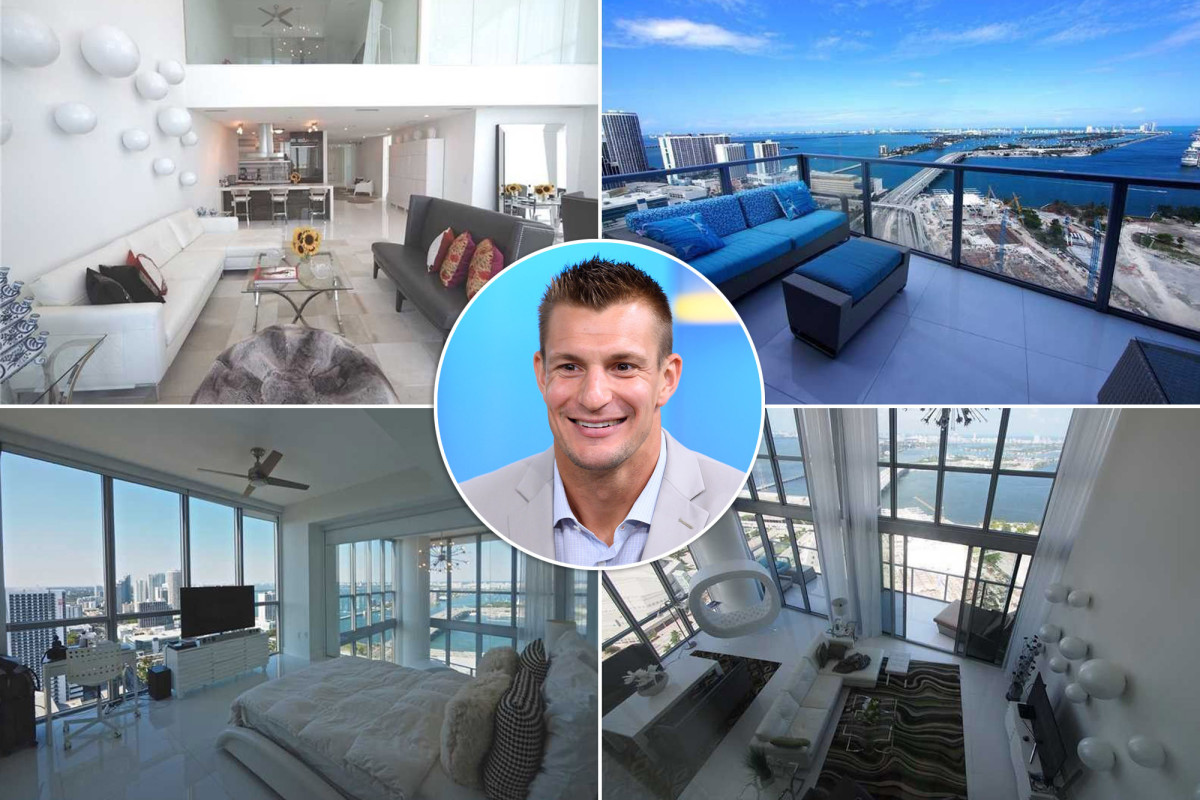 Inside Rob Gronkowski's insane $2.4 million Miami apartment
