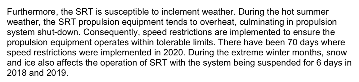 The Scarborough RT fleet has trouble dealing with both summer and winter weather which is… not ideal, with this city’s climate.