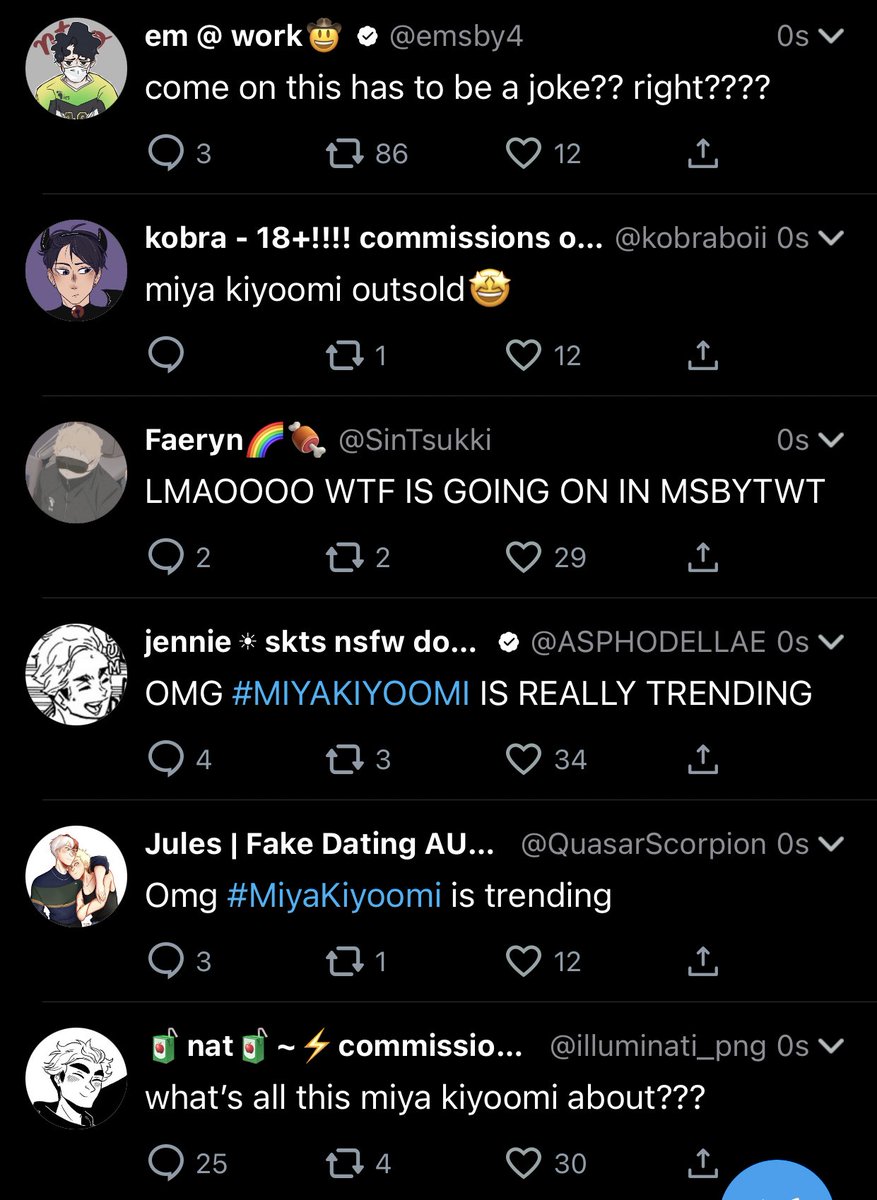 6. The timeline sure is going through it.