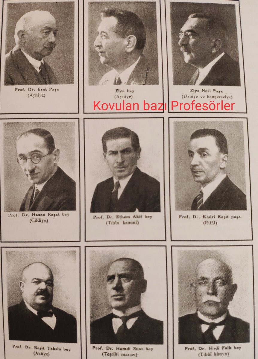 .
Demokrasi diyen Boğaziçi'liler M.Kemal'in yaptıklarını öğrensin:

M.Kemal Istanbul Üni'sinden 157 öğretim üyesini kovmuş, bunlardan Organik Sanayi Kimya dersleri veren 10 ders kitabı sahibi Dr. Mazhar Cevad sıkıntıya düşüp intihar etmiştir.

#melihbuluyalnızdeğildir