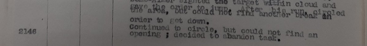 After a few seconds of gentle parachuting, Paddy was back in Crete. It was then the first of many problems to beset the team occurred. By the time the plane had completed another circuit, the clouds had thickened and further jumps were impossible.