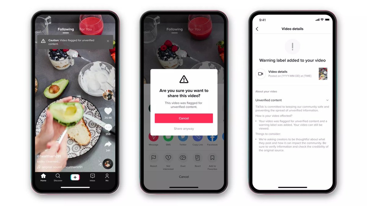 When misinformation is seen by millions of people, the way we label it matters. Want to understand more? Let’s take a deep dive into TikTok’s new design. 