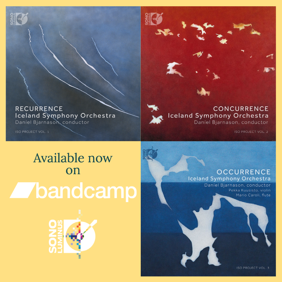 sonolummusic's tweet photo. Available now for #BandcampFriday!
All 3 albums from @IcelandSymphony &amp; Sono Luminus are available for download - @Bandcamp waives their fee on Bandcamp Friday to support artists during the COVID-19 pandemic.
These albums &amp; more available at the link below https://t.co/CCre58iQKk https://t.co/TWZvjfSxLl