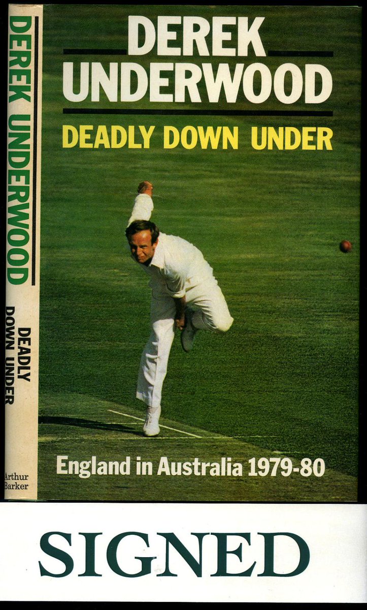 1979: Nothing.1979/80: In this book Derek Underwood wrote a chapter on the Jubilee Test.1981/82: Scyld Berry's famous book needs no introduction.