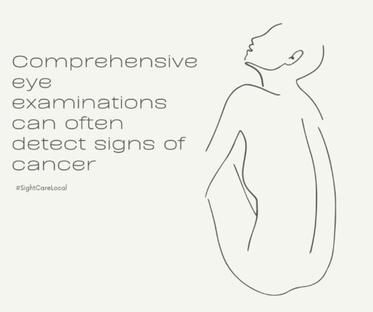 SightCare_Local's tweet image. Today is World Cancer Day. Did you know that optometrists can often pick up the signs of cancer via their comprehensive eye examinations? 
#Cancer #WorldCancerDay #SightCareLocal