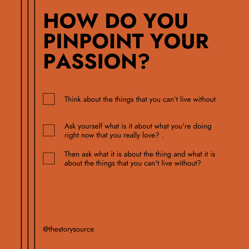 TheStorySource's tweet photo. How do you find and follow your passion? Come find out at our Free Fireside Chat:  https://t.co/9NZ7qAKf61 https://t.co/otcKZgKGow