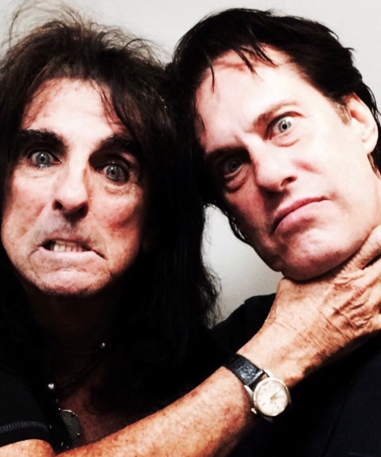 Check it out happy birthday Alice Cooper thank you!!! 