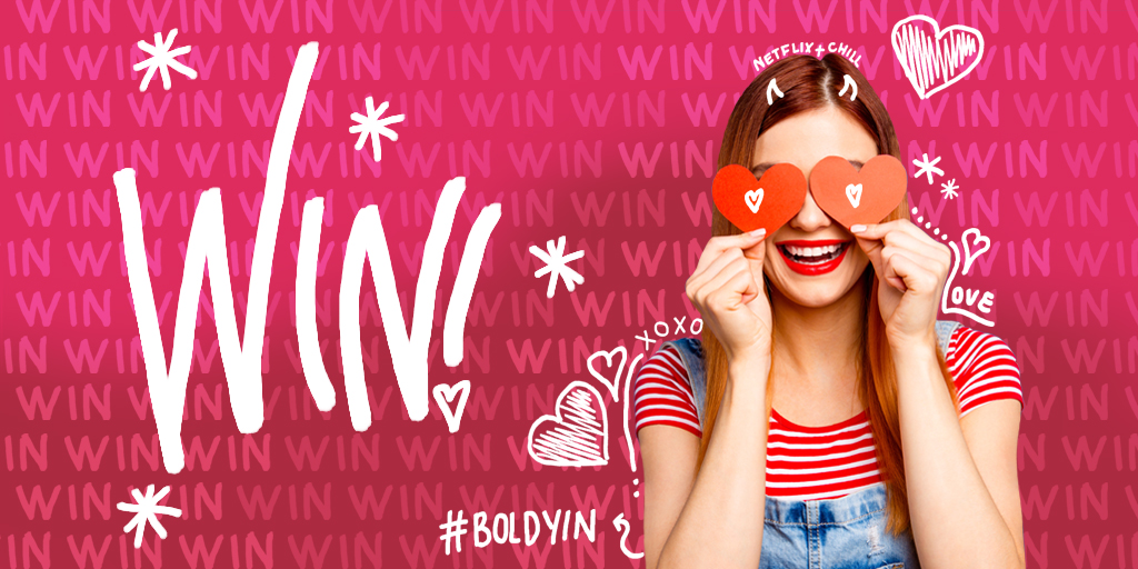 WIN A YEAR OF FREE NETFLIX FOR YOU AND YOUR CRUSH! ​

Be a #boldyin and enter by: ​
❤ Tagging three friends (don’t say which one you fancy!) 👀 ​
❤ Follow @Macbwateruk ​
❤ Like this post ​

#boldyin #livebold #win #competition #giveaway #valentinesday