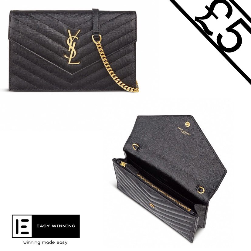 Win a Saint Laurent bag OR take home the £700 cash alternative 🤩