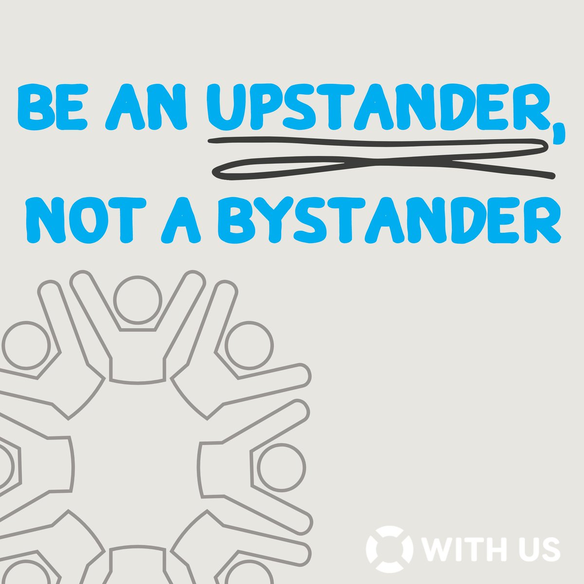 WITH US Center for Bystander Intervention tweet media