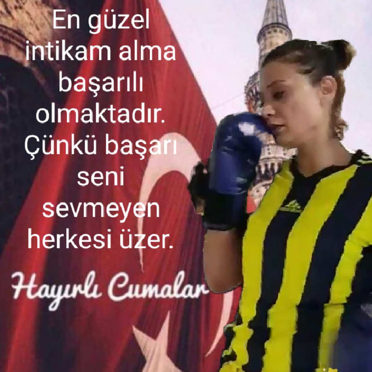 sevgisivar's tweet photo. @akkus_guniz 
#iyilerkaybetmezkaybedilir
#günizakkuş
#vatan
#bayrak
#hayırlıcumalar
#spor
#zeka
#güç
#başarı https://t.co/7kXxO0SyWF