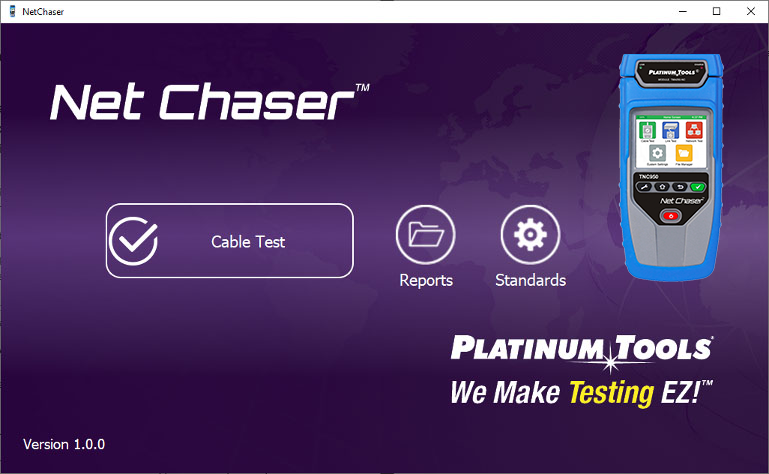 Setup Tests on Your PC and Load Them on the NetChaser.™ ✅ Download the NEW NetChaser™ App here. ow.ly/a9hI50Drxux