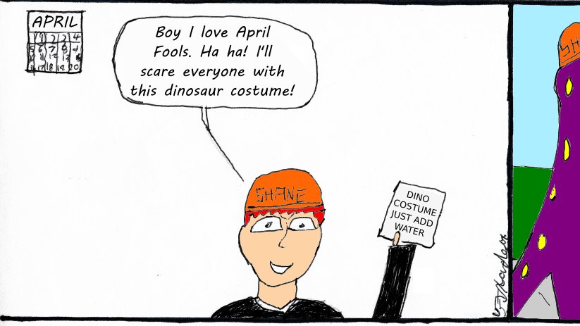 Not all jokes go as planned... #2007 #throwback #villewoodcomic