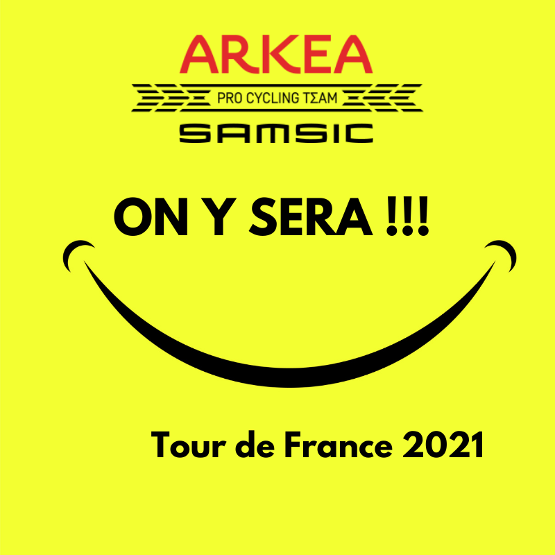 #TDF2021 : @Arkea_Samsic sera au départ de la 108e édition, avec un départ en Bretagne 😀😀😀
