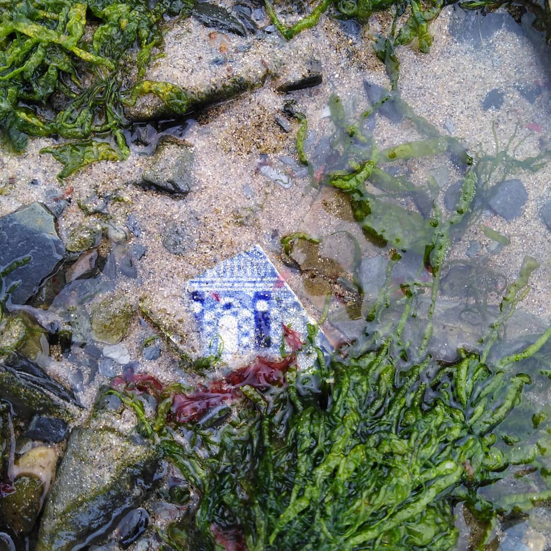 #treasuresoftheshore #mudlarking #beachcombing #ballynessbay #willowpattern