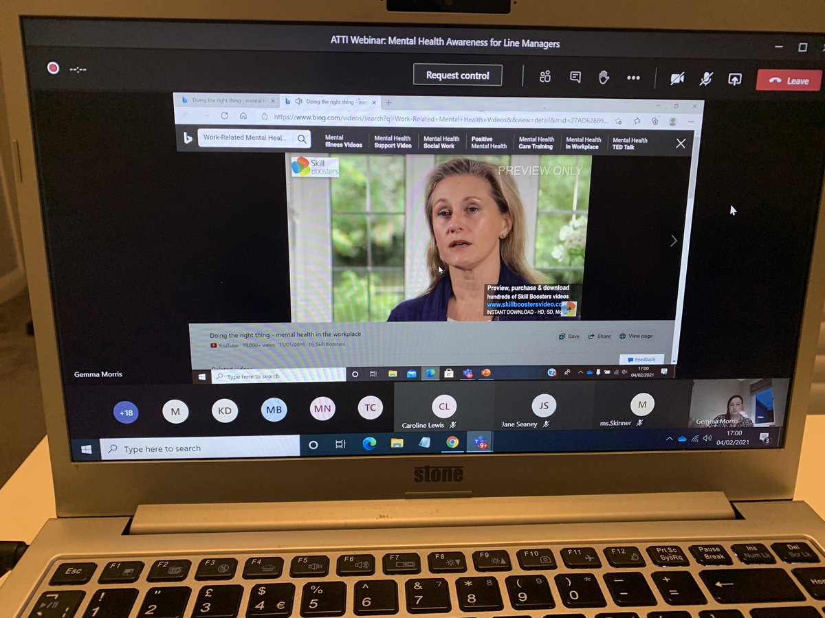 drbIgniteMAT_HR's tweet photo. Well done @ATT_HRBPWest @ATT_Wellbeing for delivering such a great webinar on Mental Health Awareness for line managers! Some great tips and advice for line managers #ATTInstitute #Wellbeing #TimeToTalk #MentalHealthAwareness https://t.co/nE7wDjeUcQ