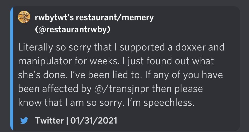 this google document was made known to the user  @restaurantrwby, who is a minor. @restaurantrwby stated that they'd been manipulated by blaire. shortly after this is where the problem begins.