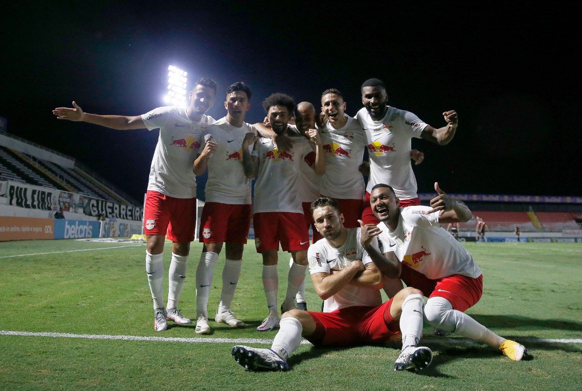 BragantinoNet's tweet photo. Ontem o Red Bull Bragantino venceu por 2 a 0 a equipe do Atlético Goianiense, e segue firme na briga por uma vaga na Libertadores. Ytalo e Claudinho marcaram para o Massa Bruta.

#MassBruta https://t.co/cuS2HEFDne