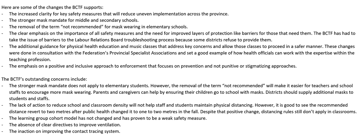 Here's the response from  @bctf.... #bced  #bcpoli  @NEWS1130