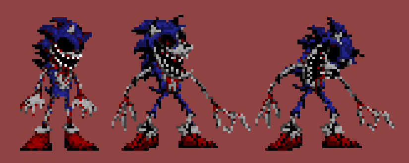 sonic.exe sprite cache by revie03 on Newgrounds