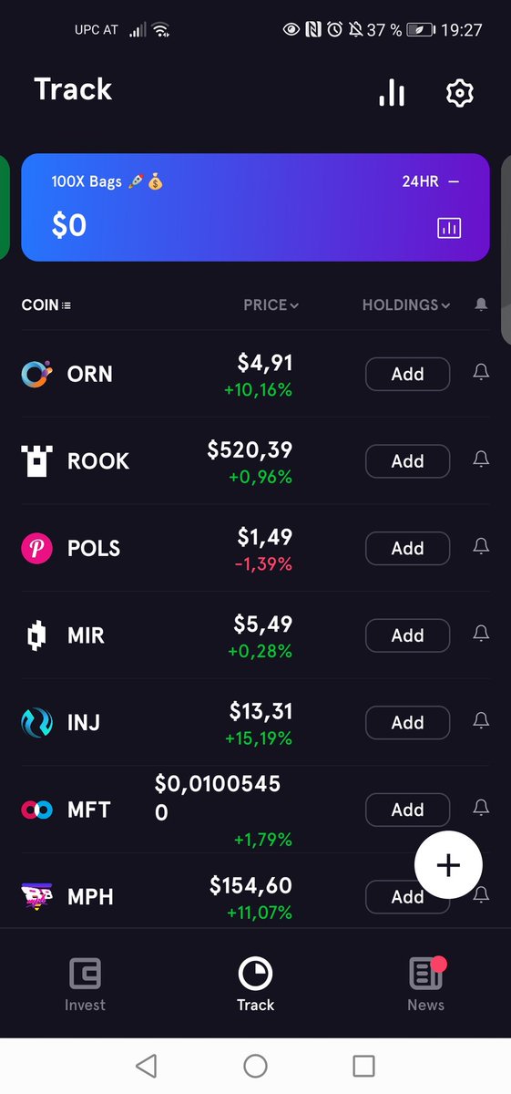 What's up guys? 🤟

Hope everyone is doing well and enjoying crypto 🤑💰

If someone wants to invest small capital in low cap cryptocurrencies which have 100X potential in the upcoming/continuing bullrun/altcoin szn I'd take a look at these projects

High risk/ High return 🚀
