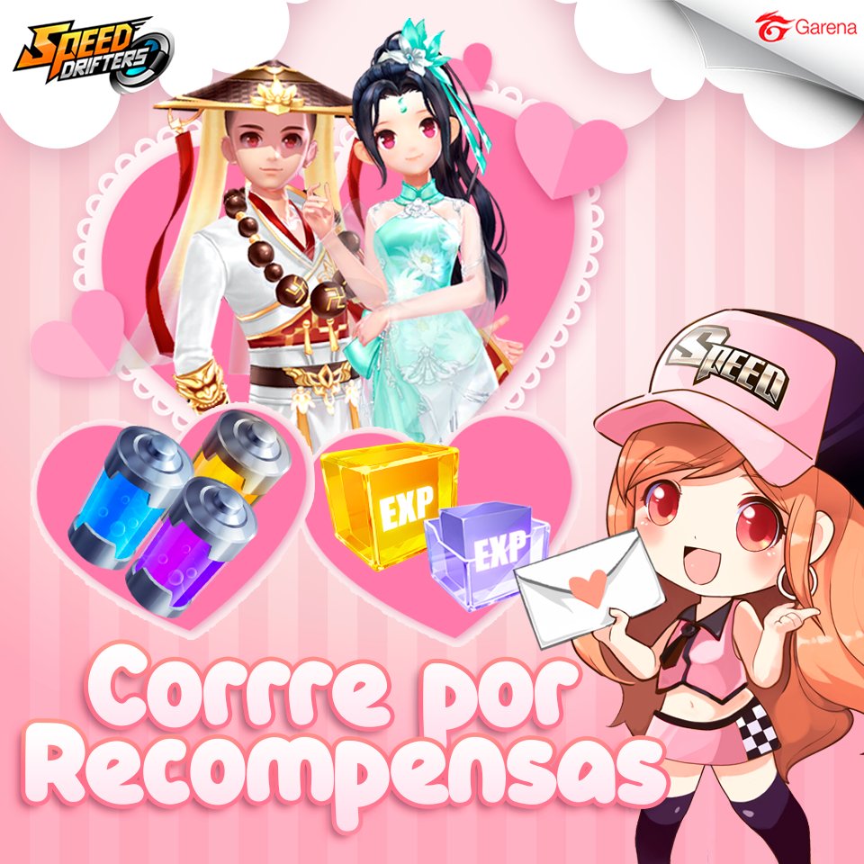 Febrero, el mes del amor...
Como nunca lo encontraste es hora de ¡Correr por recompensas! 💝
¡Aprovecha ese tiempo libre y llena ese vacío en tu corazón con premios! 😍