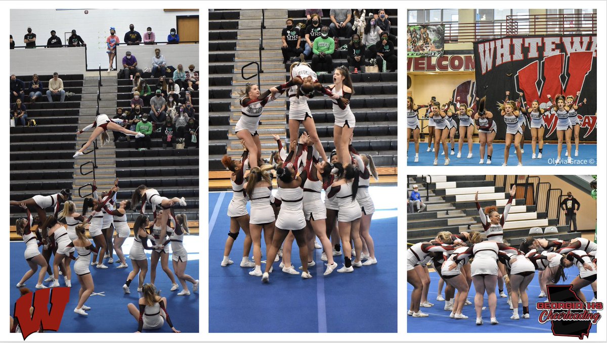 GeorgiaHSCheer's tweet photo. Good luck to the Whitewater Wildcats as you prepare for Region this weekend! 

#ghsacheer2021 https://t.co/pvEdAFZ5iR