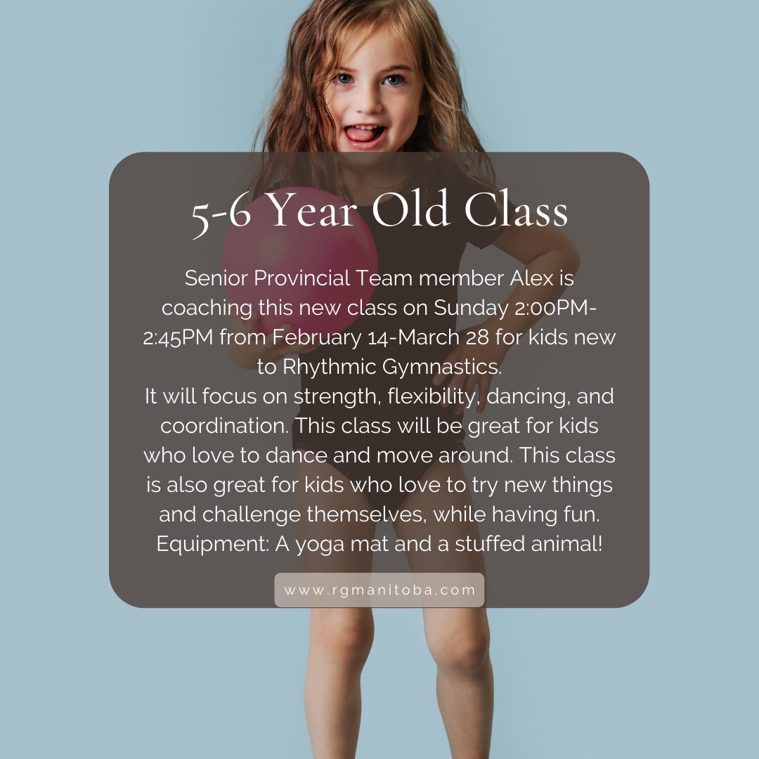 rgmanitoba's tweet photo. We’ve added a free virtual class for 5-6 year olds! ➡️ Sign up available at https://t.co/ZQywbO5gIG. 

#StaySafeAtHomeMB #Manitoba #Winnipeg #thingstodoinwinnipeg #thingstodoinmanitoba #manitobasports https://t.co/kuO88YftFu