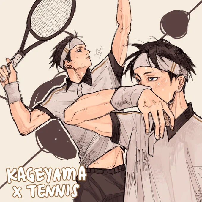 Kageyama x tennis ✨ 

+ lil AU where kageyama is a big fan of hinata and they meet for the first time ?

#kagehina #kageyama #haikyuu 