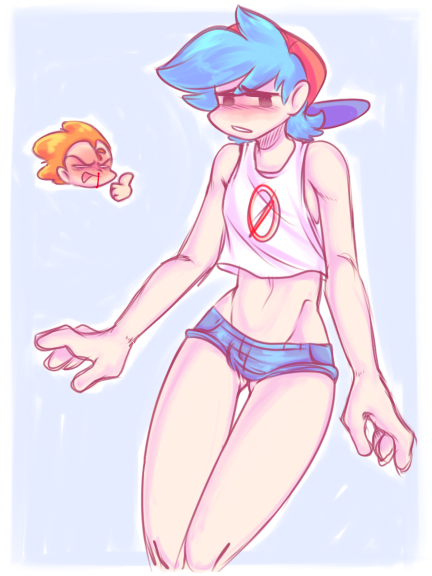 KittiesnKream's tweet photo. it's MY mental breakdown and i get to skimpify BF's outfit if i want to
what even is consistent style, man
#fridaynightfunkinfanart #fnf #fnftwt #fridaynightfunkin https://t.co/8avbfqrSL9