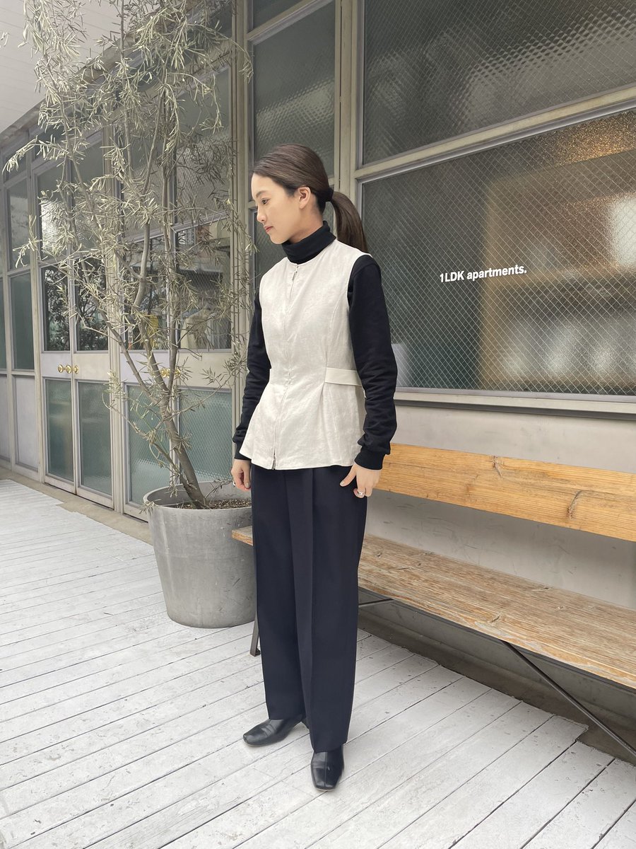 AURALEE × ロンハーマン LIGHT WOOL MAX SLACKS-