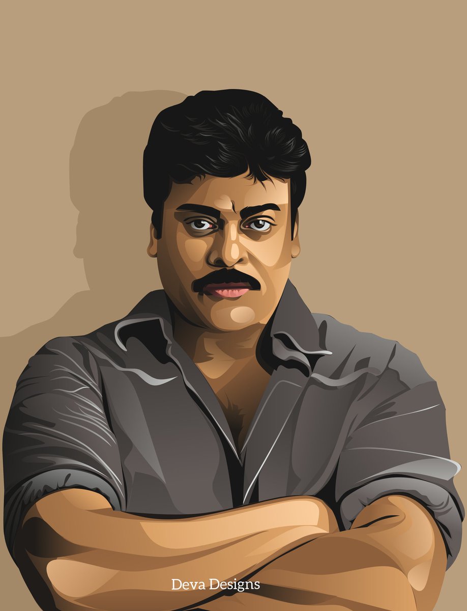 Stalin illustration art by fan @dev22s 🔥💥👌 #MegaStarChiranjeevi