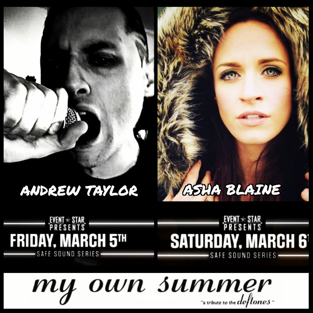 deftones_trib's tweet photo. We are so stoked to have Special Guest singers for our 3.5 and 3.6 shows. @drewbietaylor of @drivenbyturmoil on 3.5 and Denver heavyweight bad a$$ powerfull singer @ashablaine - #deftones #drivenbyturmoil #ashablaine #denver #guestsinger #orientaltheater #eventstar https://t.co/hkGrW6rFr7