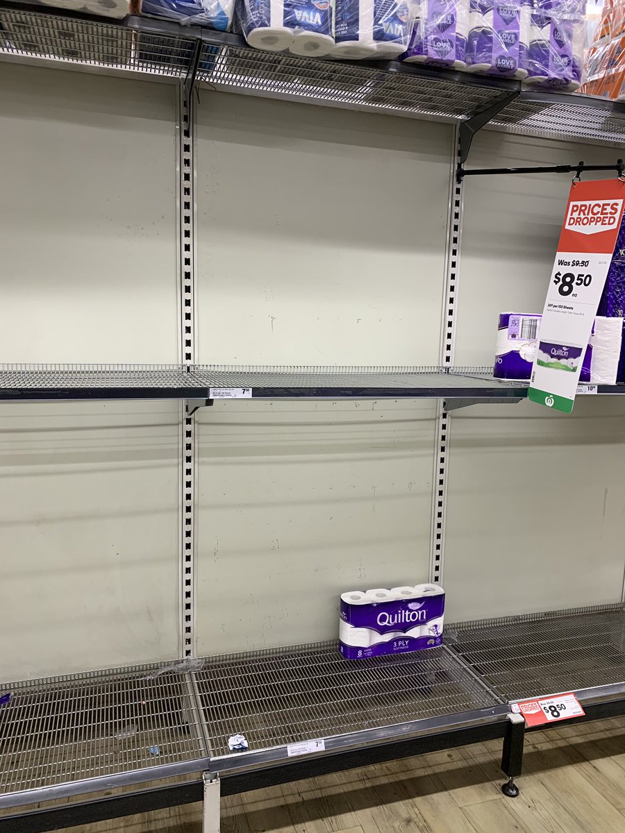 Do people wipe their bums more often during a lockdown? #COVID19Vic #lockdown2021