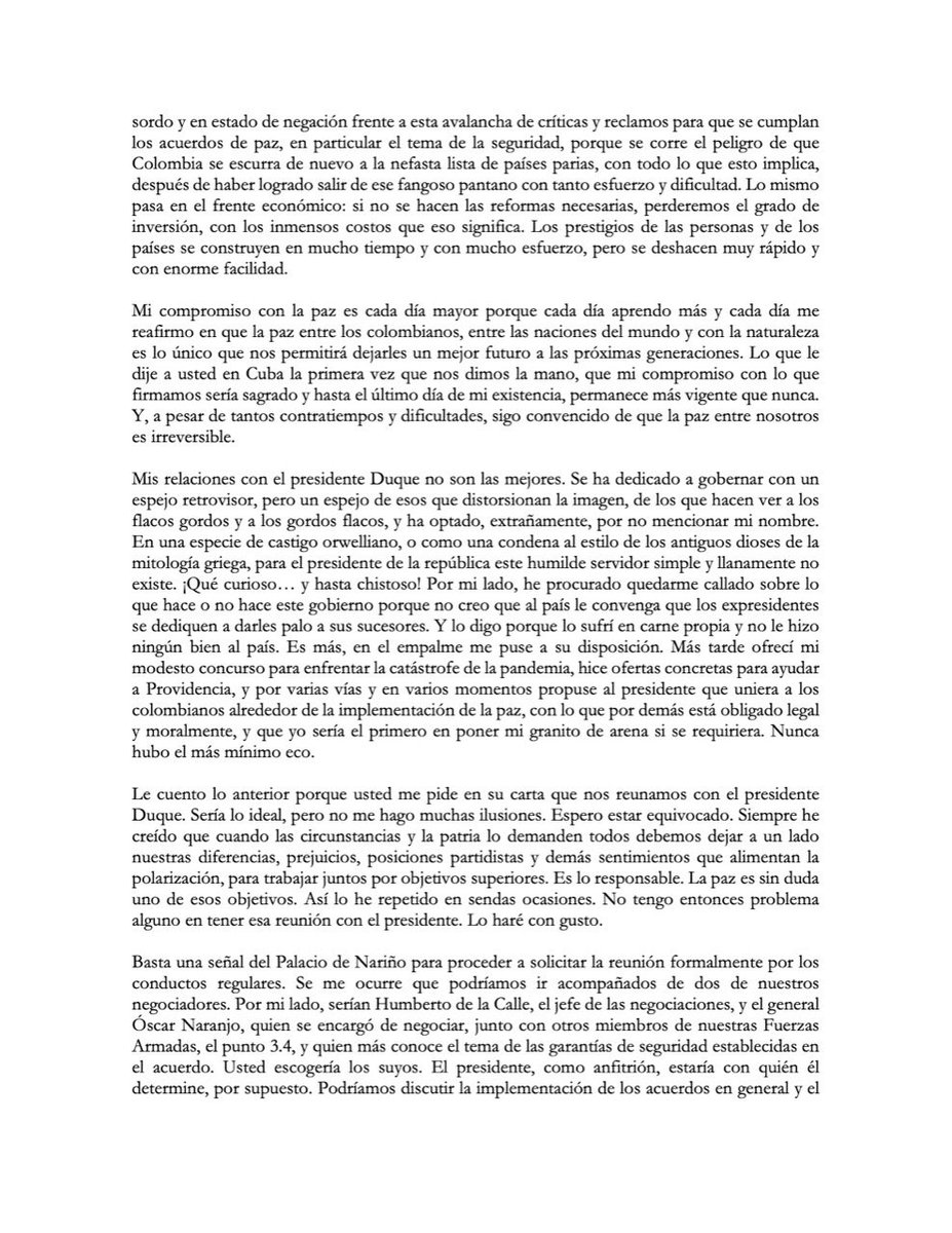 Juan Manuel Santos tweet media