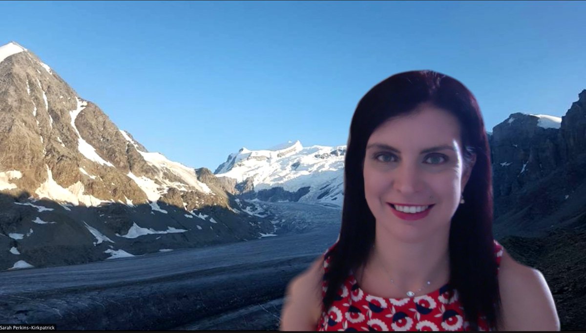 sarahinscience's tweet image. ...From where I&apos;d rather be, watching the sun rise (or set, can&apos;t exactly remember the time of day this was taken) over a Swiss glacier (the best hike I&apos;ve EVER done!) #AMOS2021