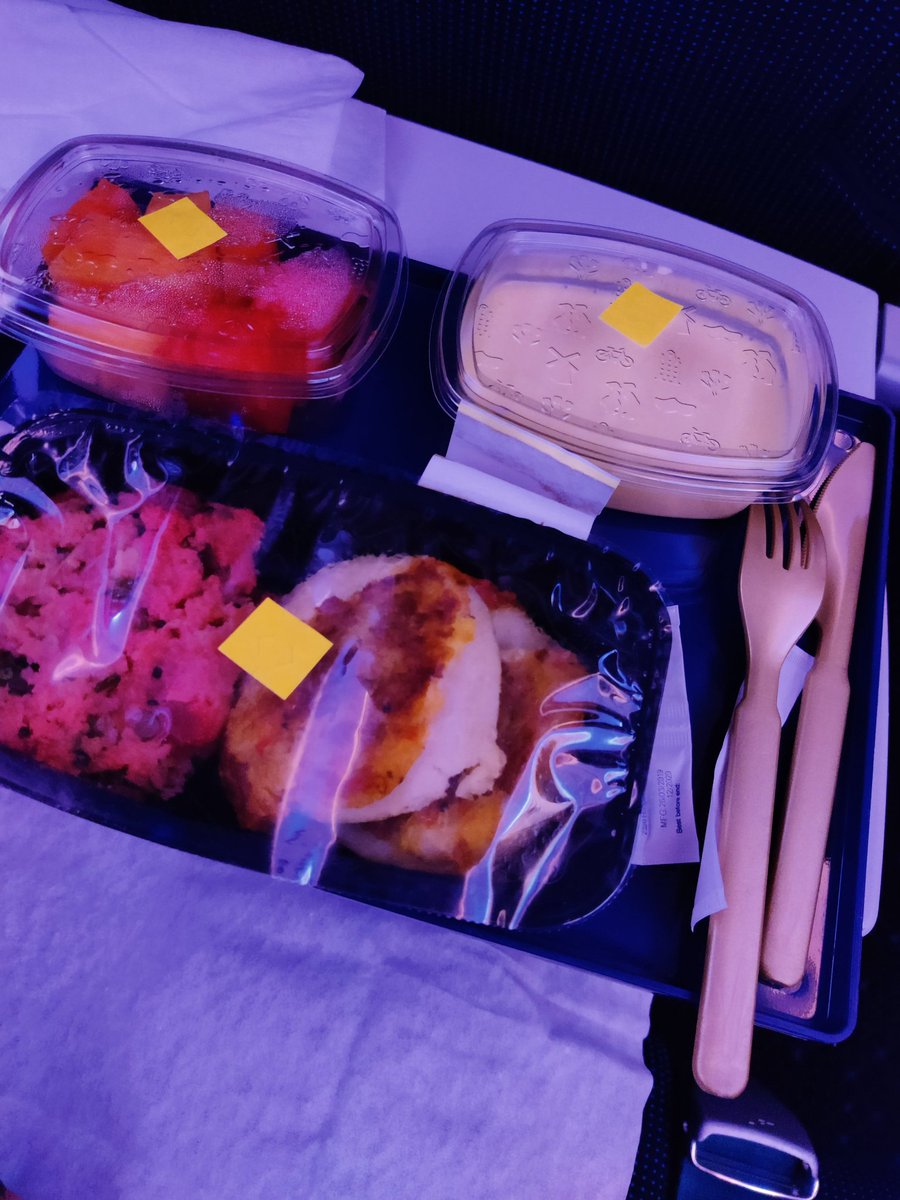 CharuCizzy's tweet photo. @KLM Travelled to Amsterdam from Mumbai on 24th January,2021. Disappointed that we had been served food with expired condiments..  Late post as I had been busy with settling down here.. Not to make this a fuss but bringing to notice of @fooddeptgoi to have proper quality checks https://t.co/VWtETmVNF8