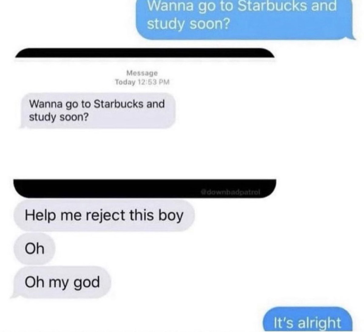 This is the last time I ever shoot my shot before Valentine’s Day! 😤😤😤