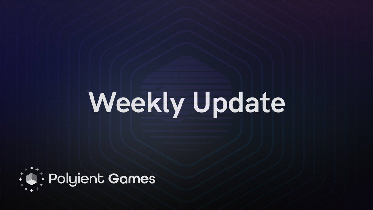 polyient's tweet image. Weekly update for @PolyientGames

- @ApeInFinance launch w/ special #NFTs
- Polyient Vault sales for #Mirandus @GoGalaGames 
- @PolyientDEX hits $5M TVL
- @Ecnar_Official interview with @sobylife 
- @nickcasares podcast with @zempbrand 

More details at discord.gg/fXgVxdp