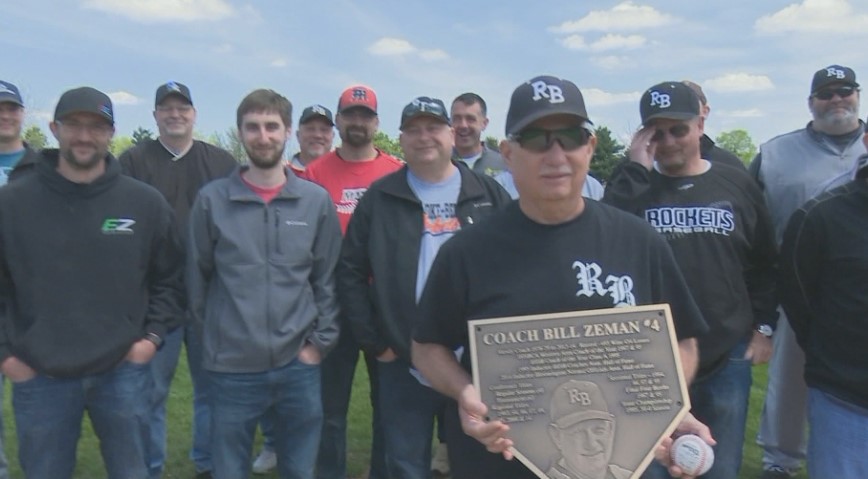 hoijim's tweet photo. So sad to hear that Roanoke-Benson legend Bill Zeman has passed away.  I'm not sure I ever covered a coach who loved his players more than Coach Z.   I never drive through Roanoke or Benson without thinking about 30-0 State Champs of 1995!  A GREAT baseball man--a better man! https://t.co/z04ylJSu16