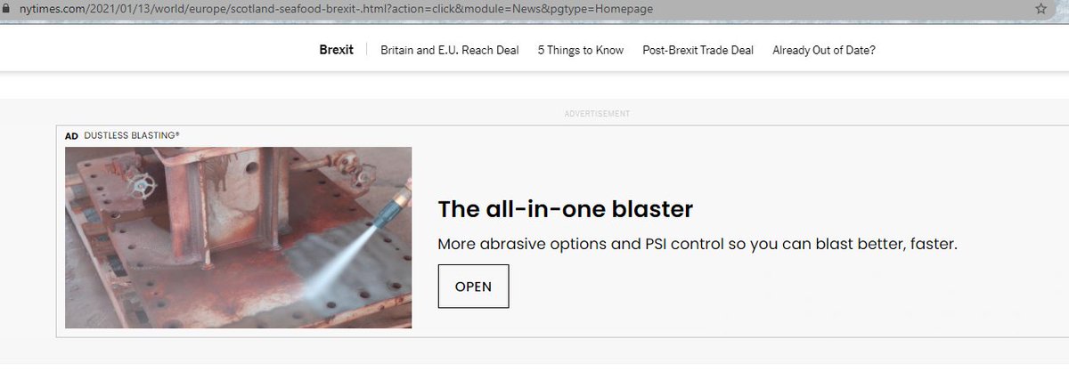 The New York Times is often held up as an example of "the future of advertising" with their focus on privacy and 1st party data. I would argue that if the NYT is the future of advertising, it's going to suck really badly, and drive even more money to walled gardens. 1/