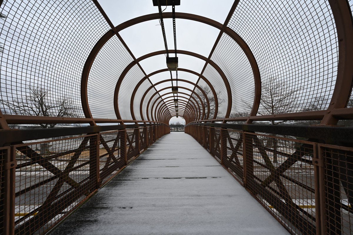 LittleRockCVB's tweet photo. We had a lot of fun snapping some pics around #downtownlr today!  Did you get out and take any photos before it all goes away?

#BigOnLittleRock #winter #IceNotSnow #downtownLR #barrelbridge https://t.co/0RlHZzlu0m