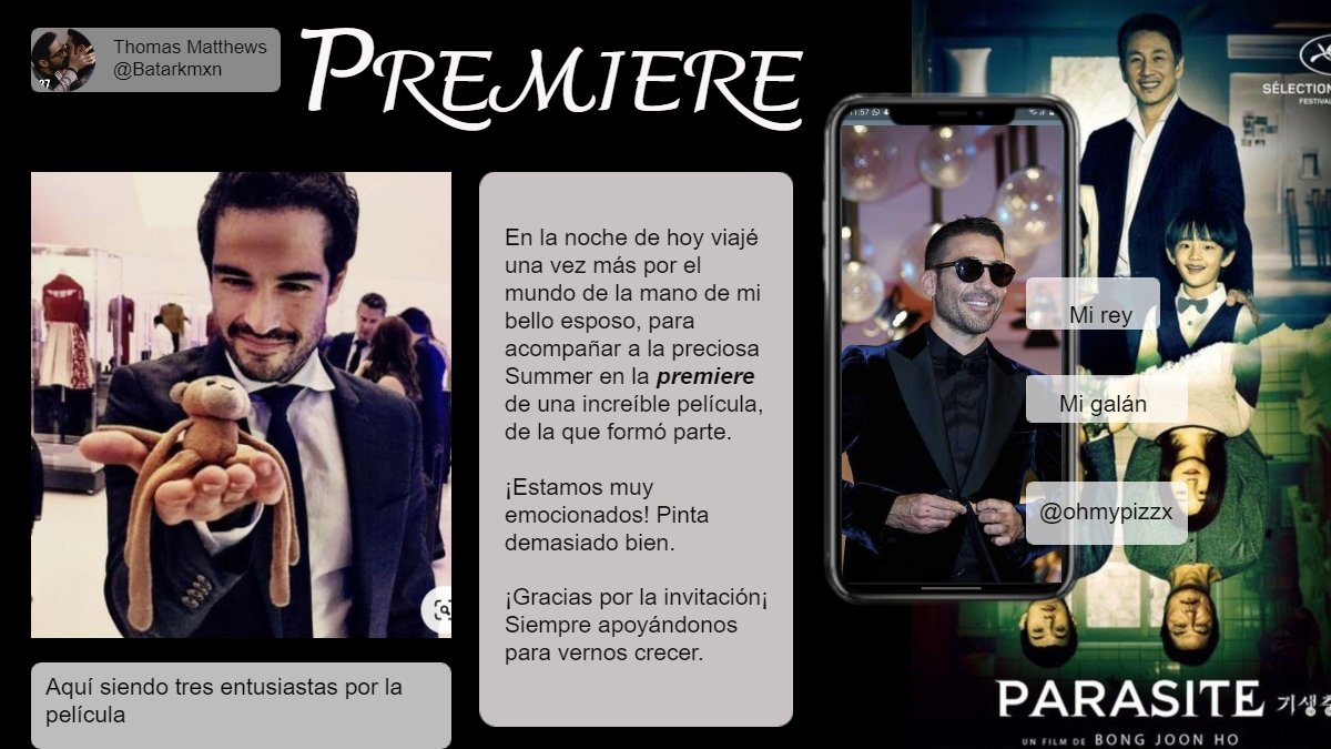 trazadoenMorat's tweet photo. 🎟️|110221| Parasite Premiere = #ParasiteRP

Aquí estoy junto al travieso joven que me acompaña todos los días de mi vida por estos lares para apoyar a la hermosa Summer en el final de su maravilloso proyecto.
¿Orgulloso? Es poco ok. https://t.co/0POd5CagfB