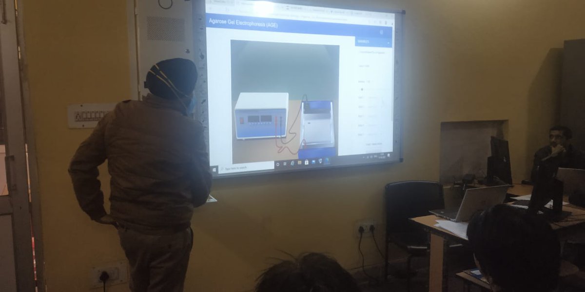VLABSIITB's tweet photo. An interactive session for setting up of #VirtualLabs in nodal centre GGM Science College #Jammu was conducted in the Department of Computer Science. The committee members were briefed about the usage and benefits of making virtual lab popular among the faculty and the students https://t.co/6lmFRbqiz2