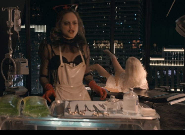 Nurse  @fionadourif is here to help deliver your demon baby.