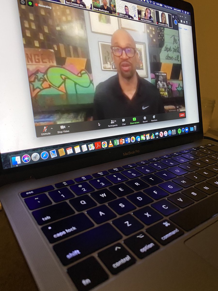 Big thanks to <a href="/BsacGeorgetown/">BSAC Georgetown</a> for hosting this conversation with <a href="/jessewashington/">Jesse Washington</a> about the legacy of John Thompson Jr 👏🏼👏🏼🙌🏼🙌🏼